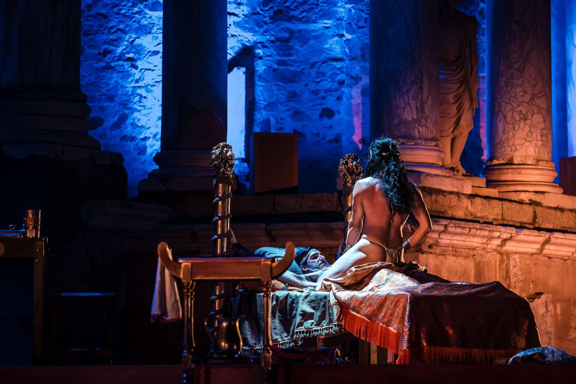 Las imágenes de 'Alejandro y el eunuco persa', la obra de esta semana del Festival Internacional de Teatro Clásico de Mérid