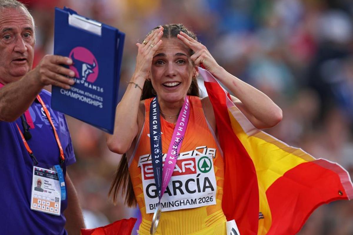 Marta García gana la plata en los5.000 metros en los Europeos de Atletismo que se están disputando en Birmingham Marta García gana la plata en los5.000 metros en los Europeos de Atletismo que se están disputando en Birmingham