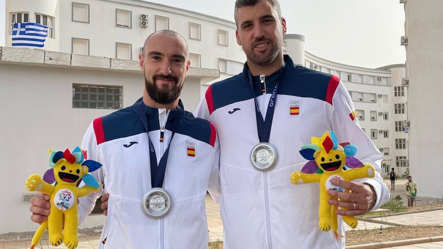 Los murcianos Chema Giménez y Borja Ruiz, plata en los Juegos del Mediterráneo