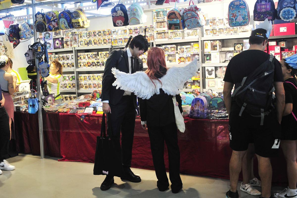 El manga es otro de los productos más pirateados. En la imagen una feria de manga.