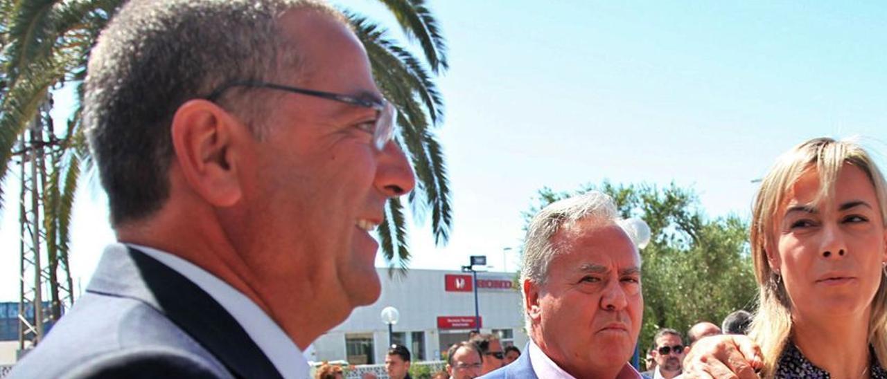 Los tres protagonistas en una imagen de 2010.
