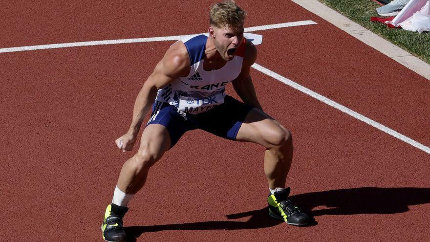 Kevin Mayer logró su primer oro en cuatro años.