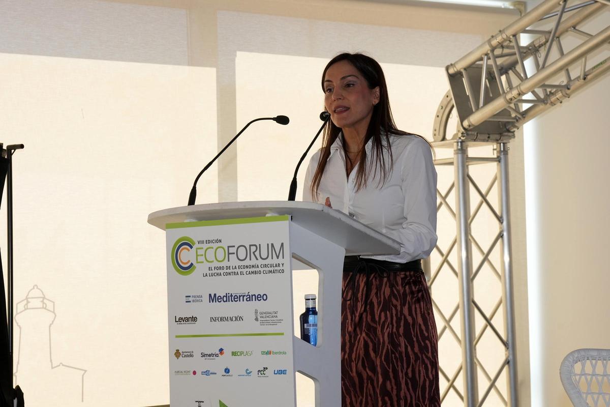La secretaria autonómica de Medio Ambiente, Sabina Goretti.