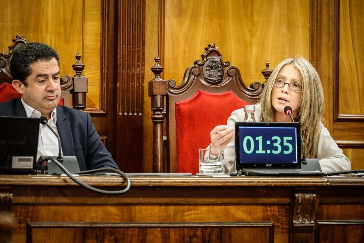 Imágenes del pleno de presupuestos de Alcoy Imágenes del pleno de presupuestos de Alcoy