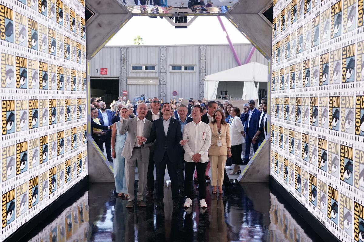 Ceremonia inaugural de la Comic-Con Málaga