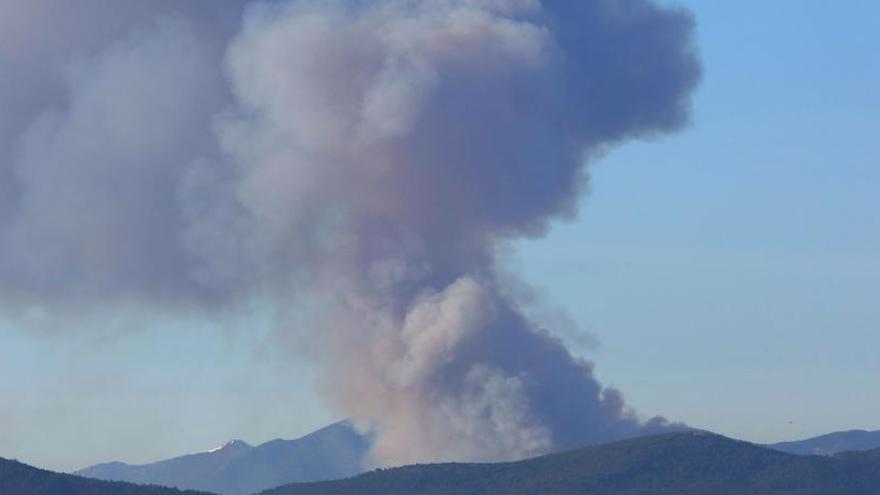 El Bierzo registra siete incendios, el más grave en Sésamo