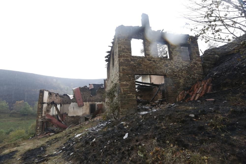 Cangas del Narcea tras los incendios