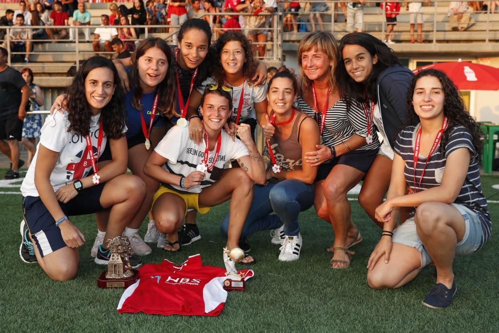 Doblete del Celta en las finales de Samil (