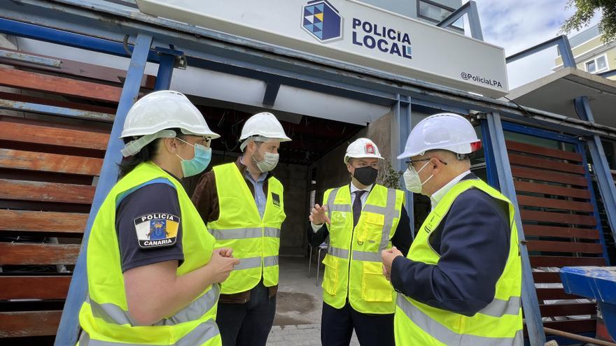 La obra de la comisaría de Santa Catalina mejorará la fachada