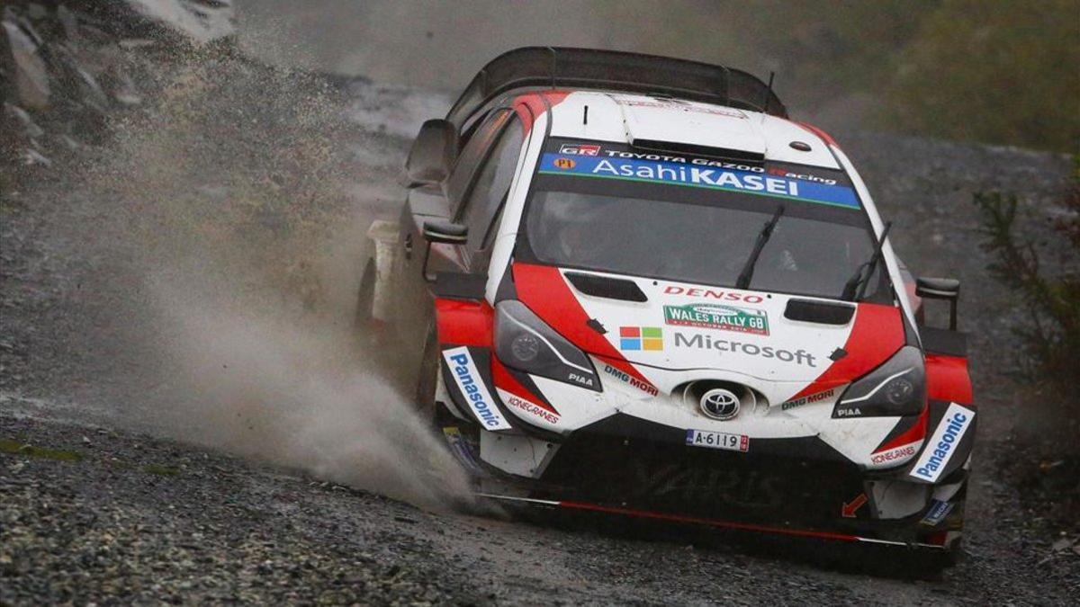 Tänak, al control en las pistas de Gales