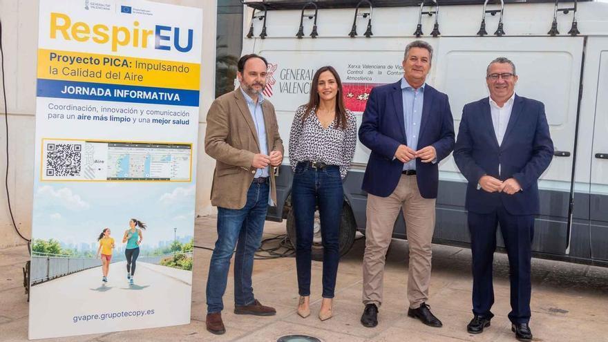 dad del aire en toda la Comunitat Valenciana: la Generalitat presenta en Benidorm su plataforma única de control ambiental