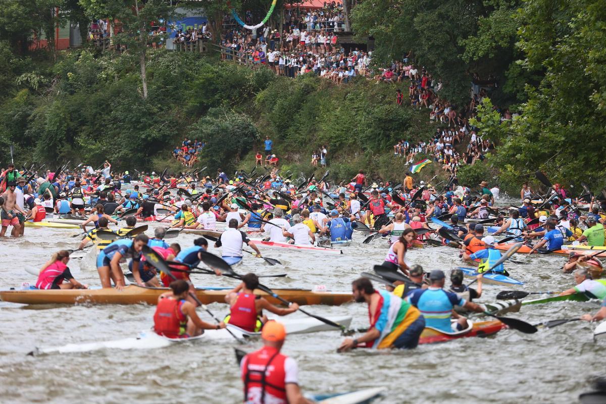 Así fue la fiesta de Les Piragües y el 88 Descenso Internacional del Sella Así fue la fiesta de Les Piragües y el 88 Descenso Internacional del Sella