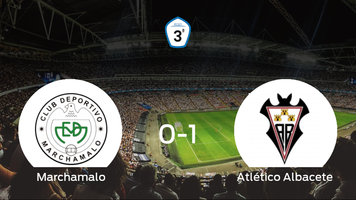 El Atlético Albacete vence 0-1 al Marchamalo y se lleva los tres puntos