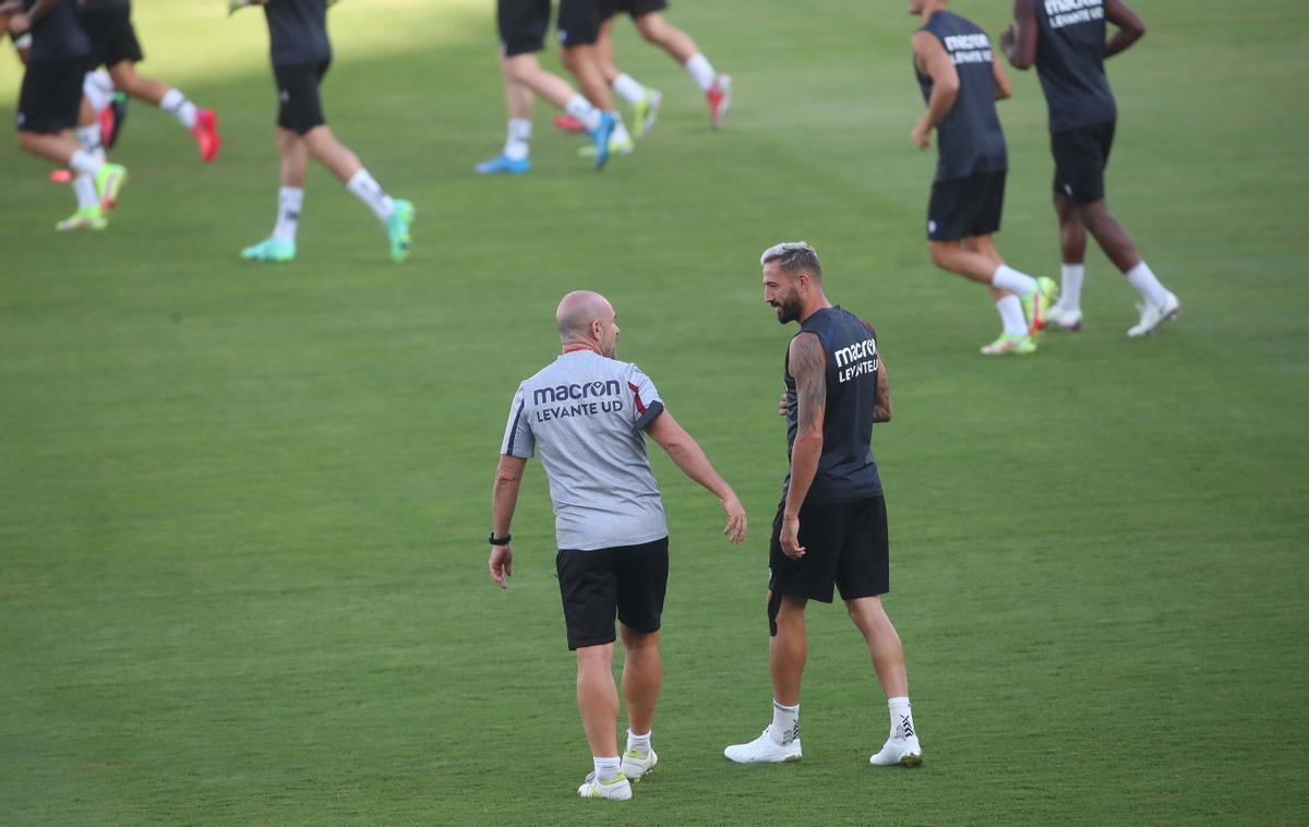 Así ha sido el entrenamiento de hoy del Levante UD