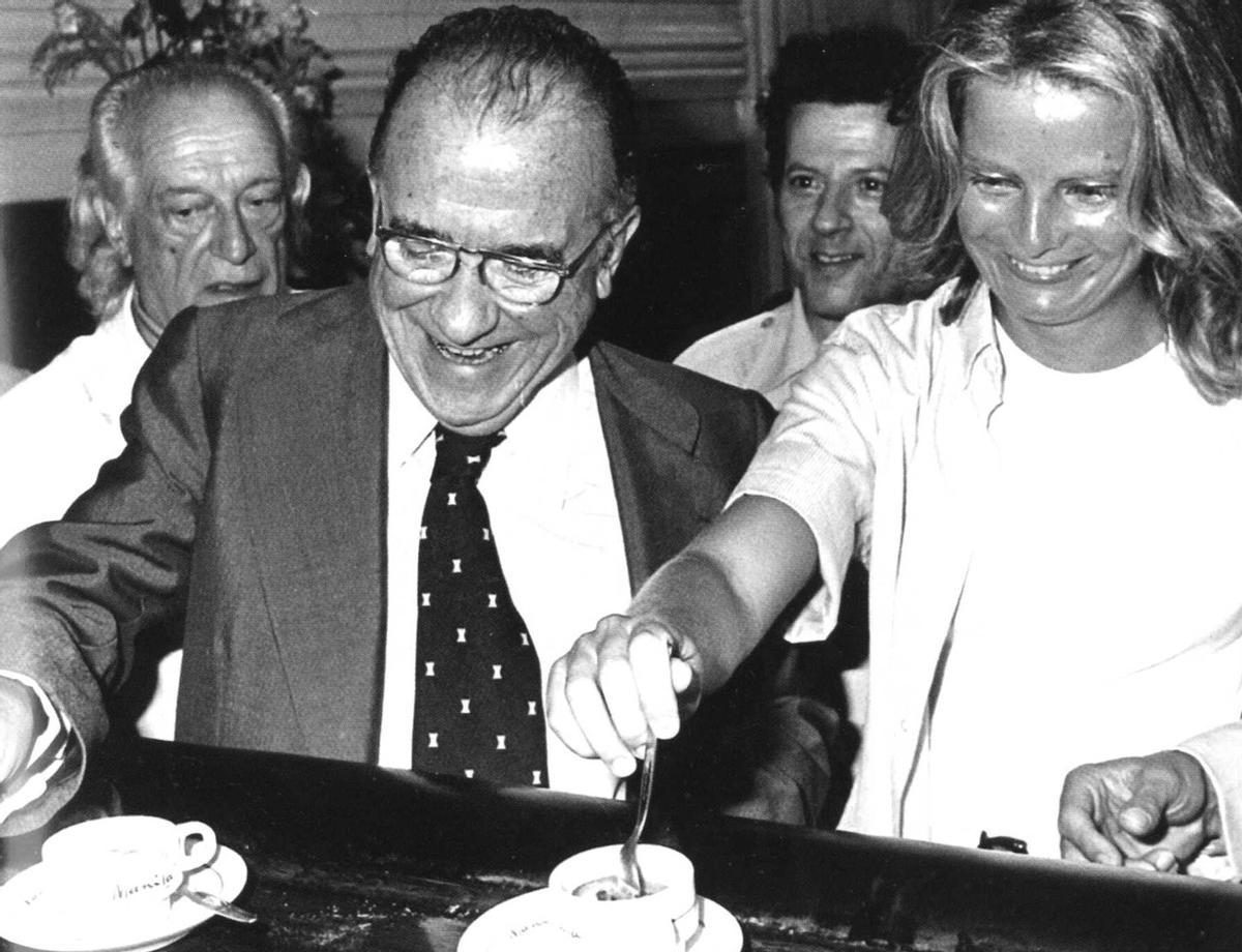 Santiago Carrillo y Carmen Díez de Rivera.