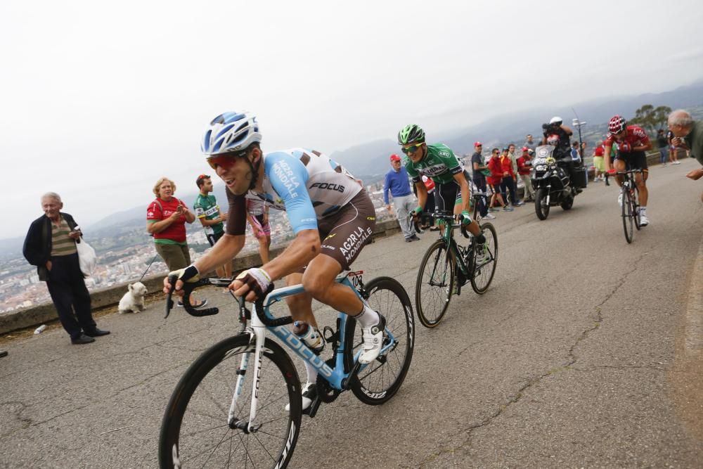 Vuelta Ciclista España, subida al Naranco