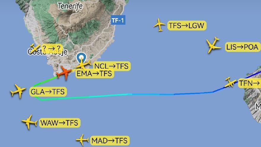 Sufre un infarto en un vuelo con destino a Tenerife