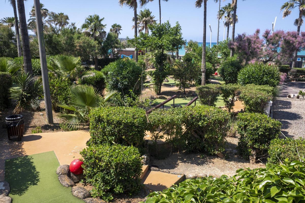 Instalaciones del emblemático minigolf.