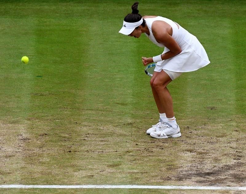 Imágenes de la victoria de Muguruza