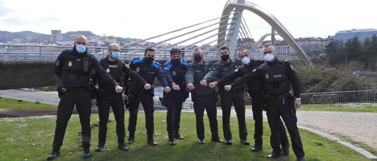 Guardia Civil y Policía Local se unen en tareas formativas