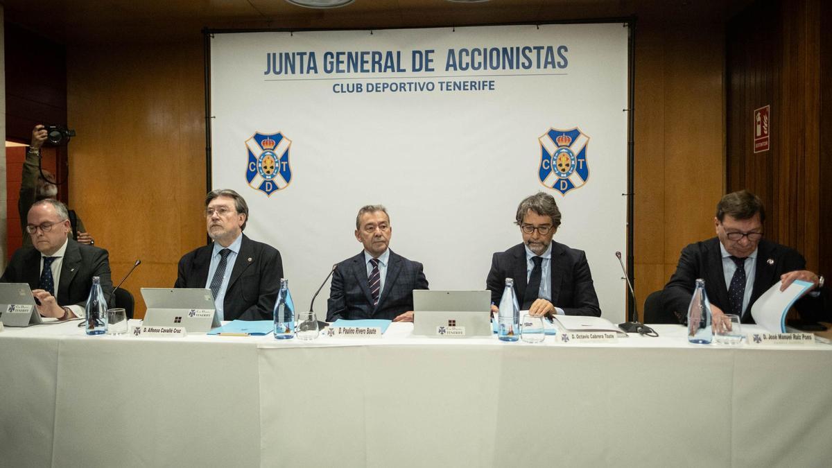 Junta General de Accionistas del CD Tenerife