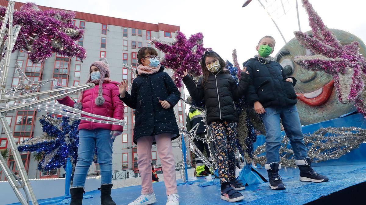 Las mejores fotos de la cabalgata 2022 de Vigo