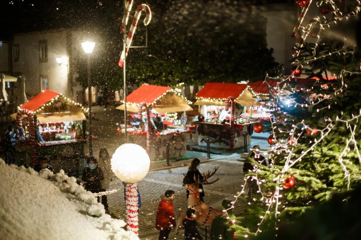 Mercado de Natal en Vila Nova de Cerveira.