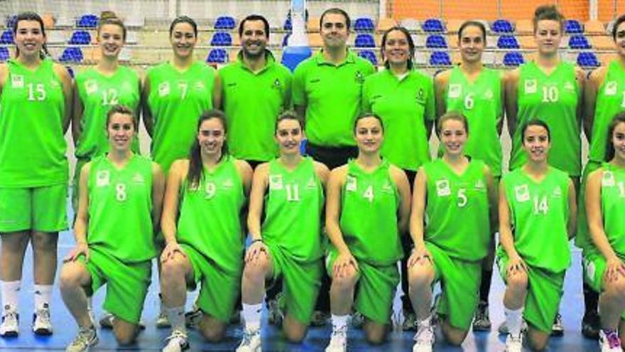 Equipo de baloncesto femenino de la Universidad de Oviedo./universidad de oviedo
