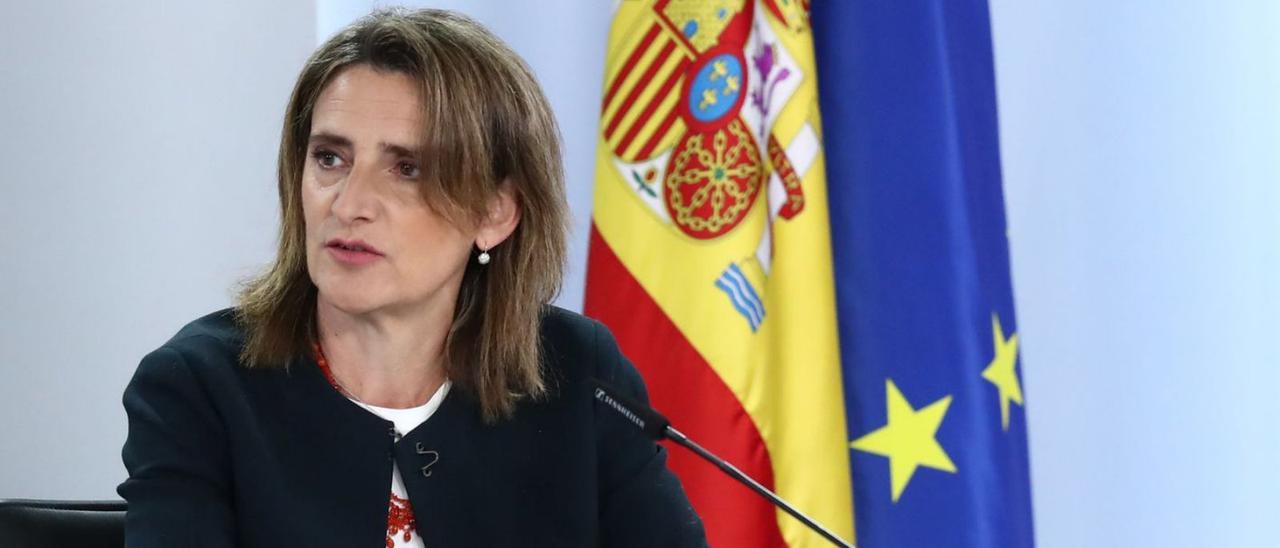 La ministra de Transició Ecològica, Teresa Ribera, ahir a Madrid. | FERNANDO CALVO (ACN)