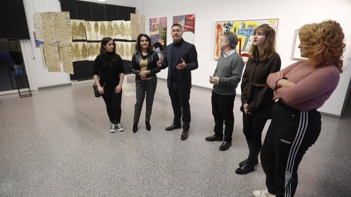 Iratxe Esteve, Yolanda Alonso, Francisco de Asís González, Luius Feás, Telva Barriendos e Inés Benito.