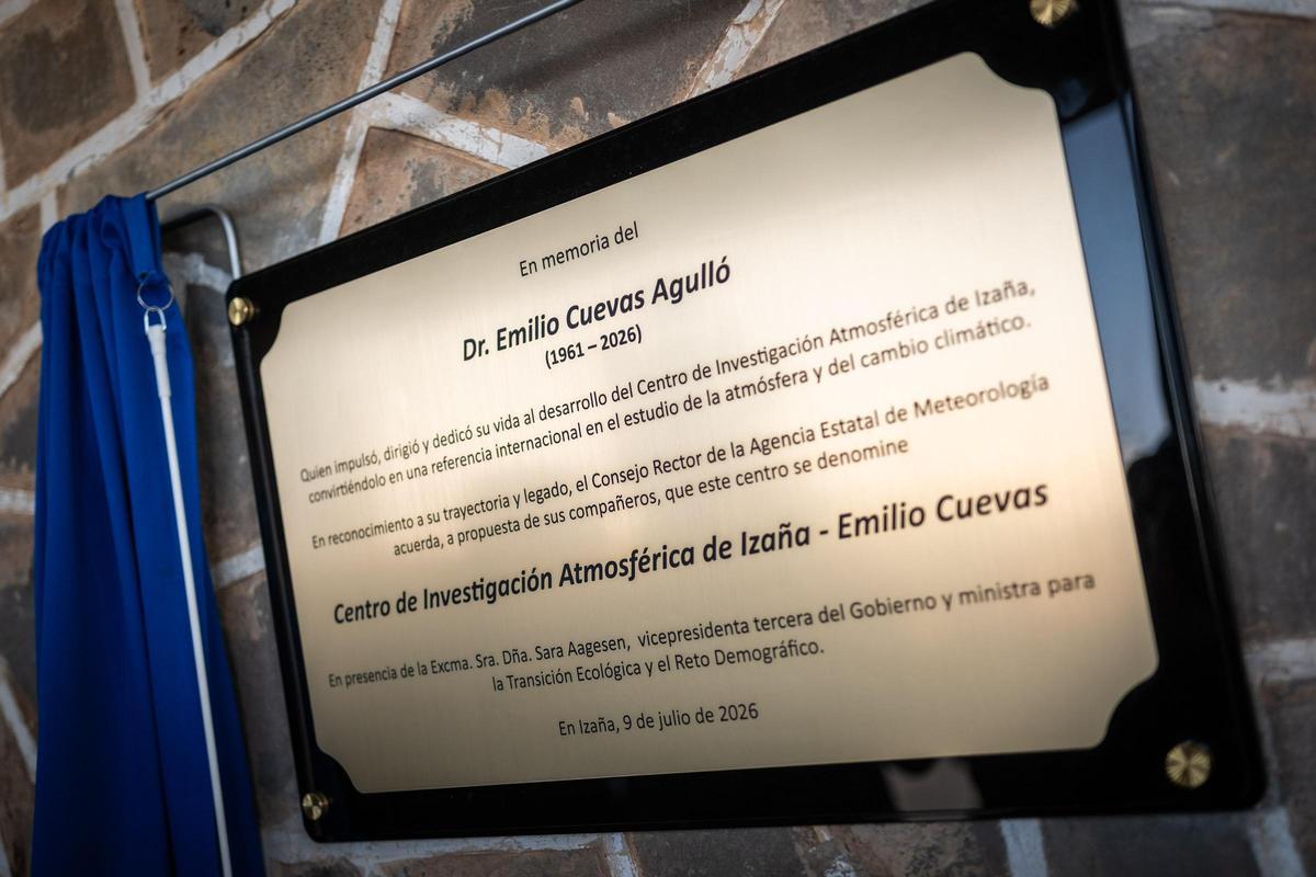 El Centro Atmosférico de Izaña cambia de nombre: Observatorio Emilio Cuevas