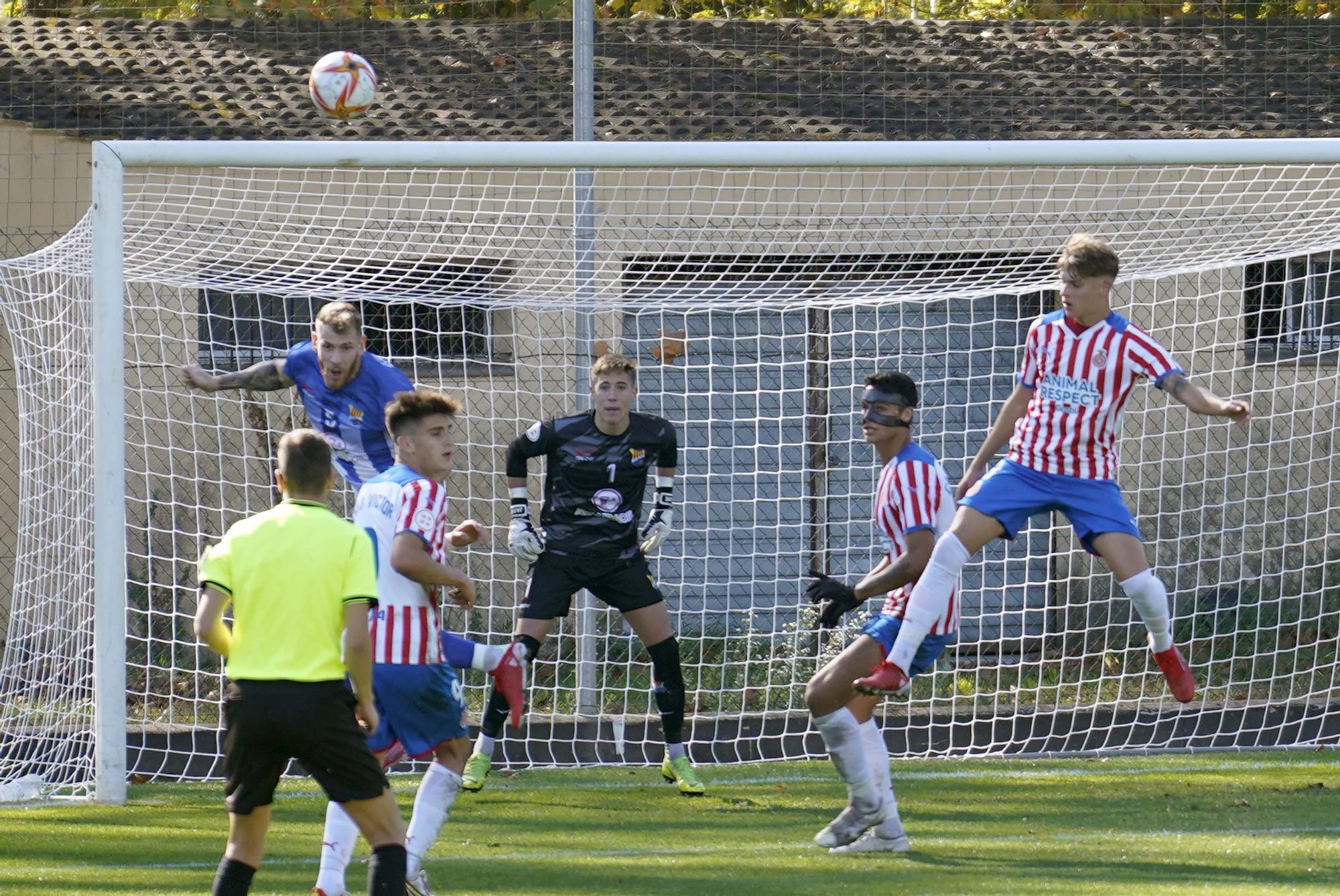 Un efectiu Figueres dona la sorpresa i s’apunta el derbi davant el Girona B