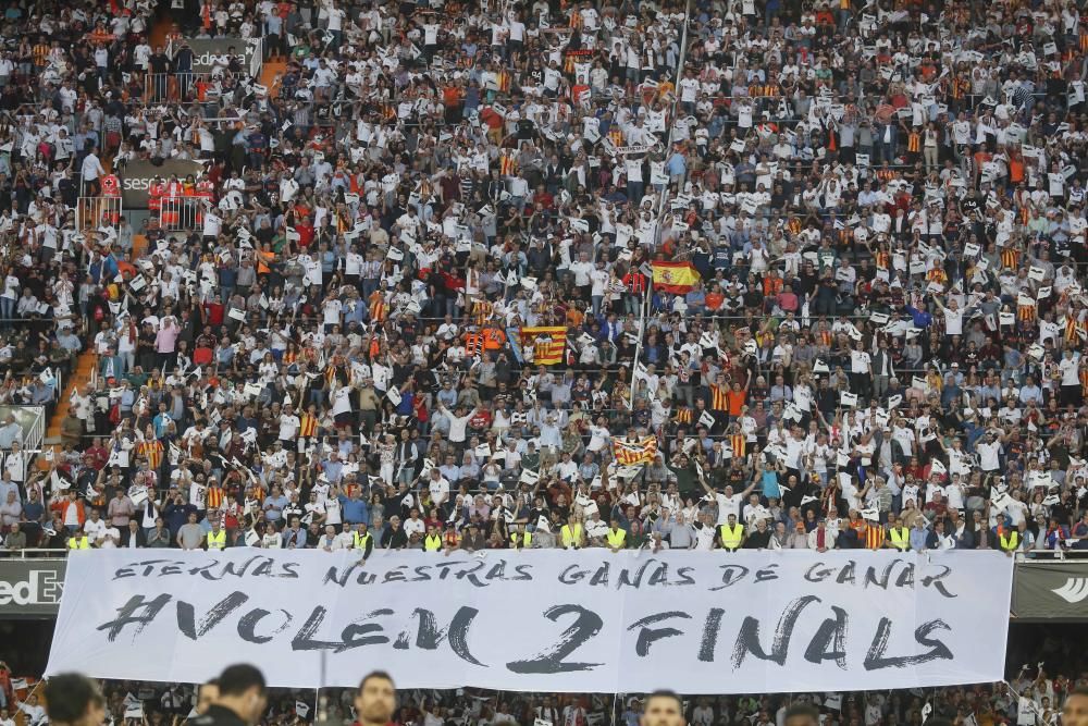 Aficionados en el Valencia CF - Arsenal