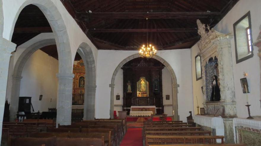 Interior de la Iglesia de San Francisco en Telde