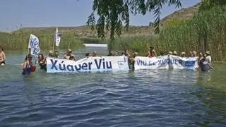 Xúquer Viu se movilizará en Alzira para protestar contra el «expolio» del río