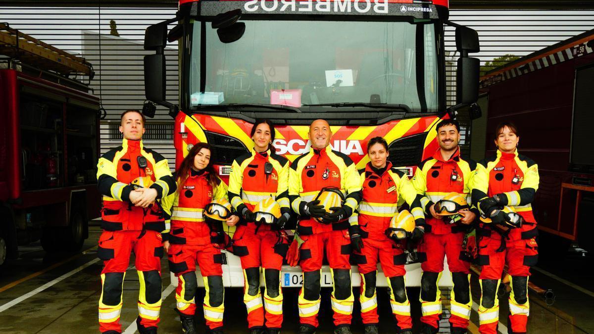 Turno del parque de bomberos de Don Benito-Villanueva.