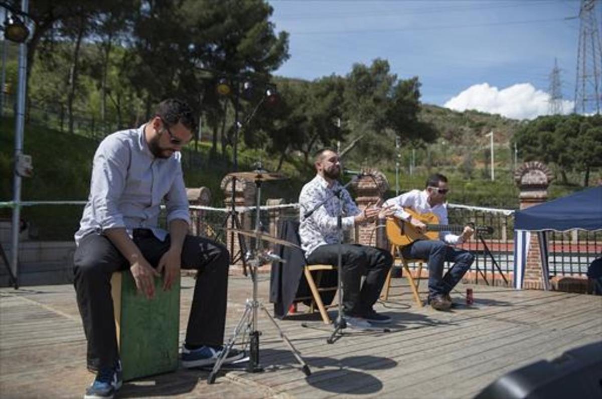 Actuació del grup Manigua Flamenco, dissabte passat.