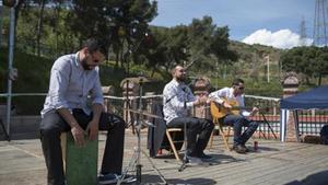 Actuació del grup Manigua Flamenco, dissabte passat.