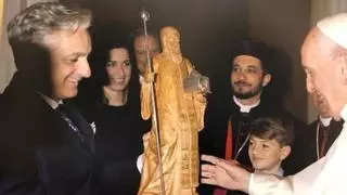 El cordobés Marco Augusto Dueñas, con tres obras en la Basílica de San Pedro: "Francisco ha sido un gran Papa"