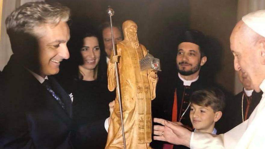 El cordobés Marco Augusto Dueñas, con tres obras en la Basílica de San Pedro: &quot;Francisco ha sido un gran Papa&quot;