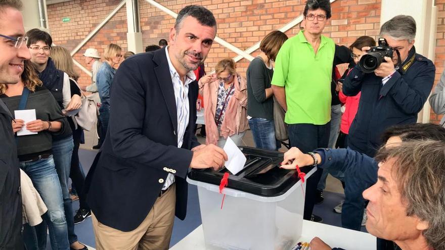 Santi Vila ha votat a Figueres