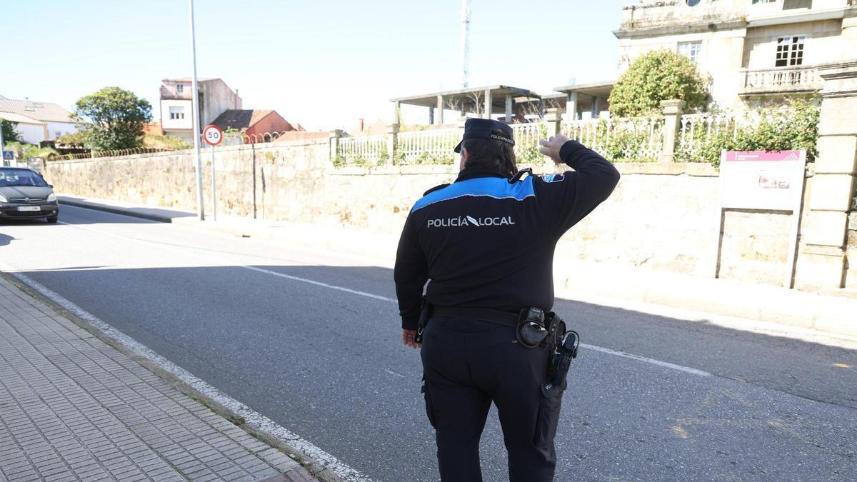 Un Policía Local de O Grove.