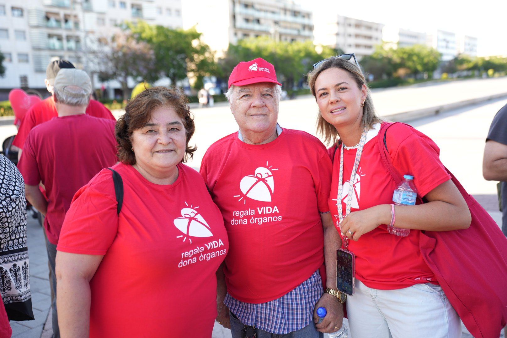 La marcha por la donación de órganos, en imágenes