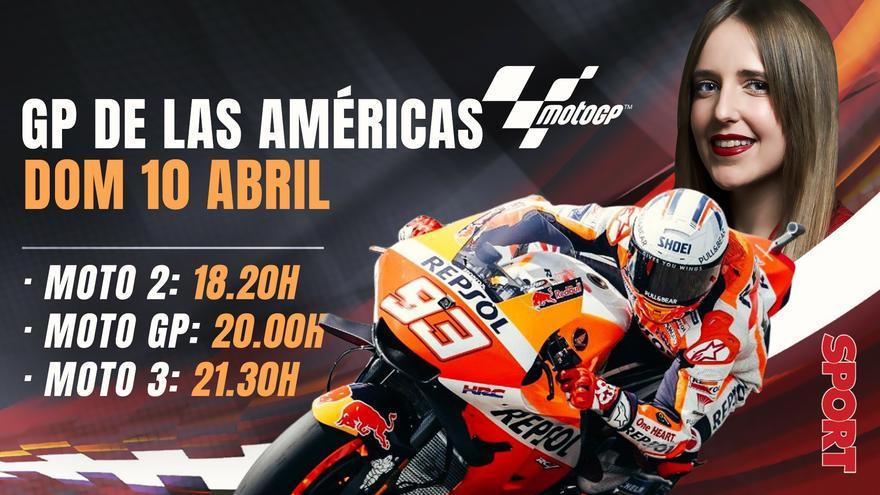 GP Américas MotoGP: horario y dónde ver por TV las carreras de hoy