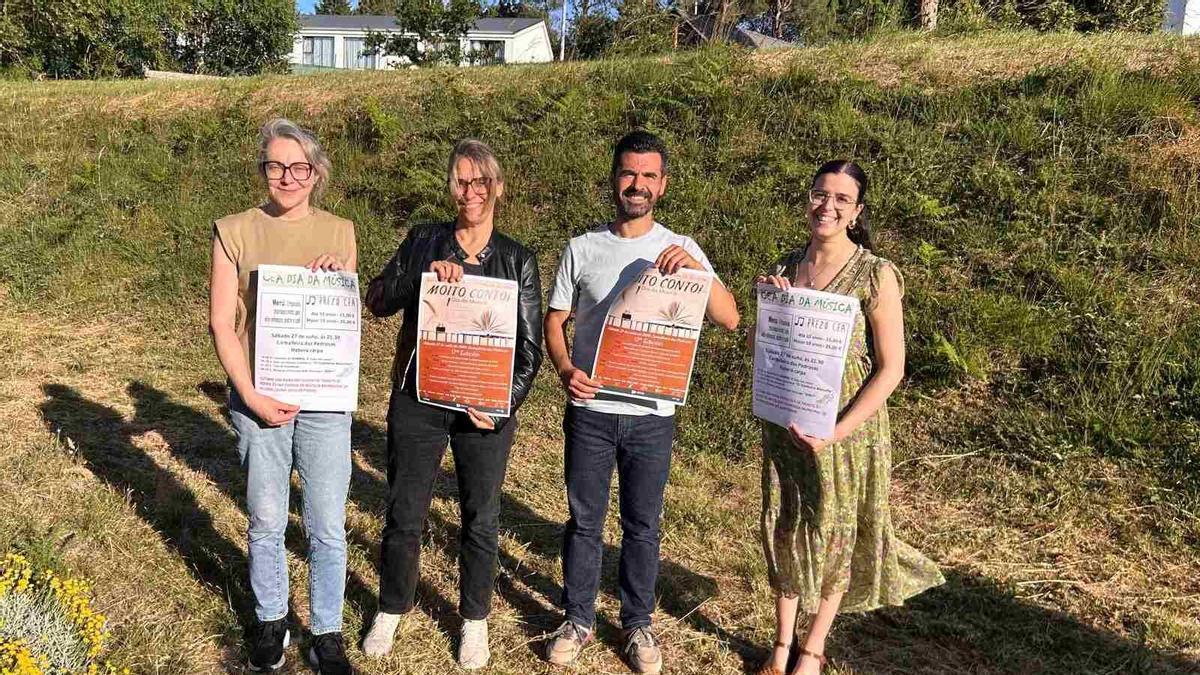 González, Pena, Agulló y Rozados presentaron el cartel.