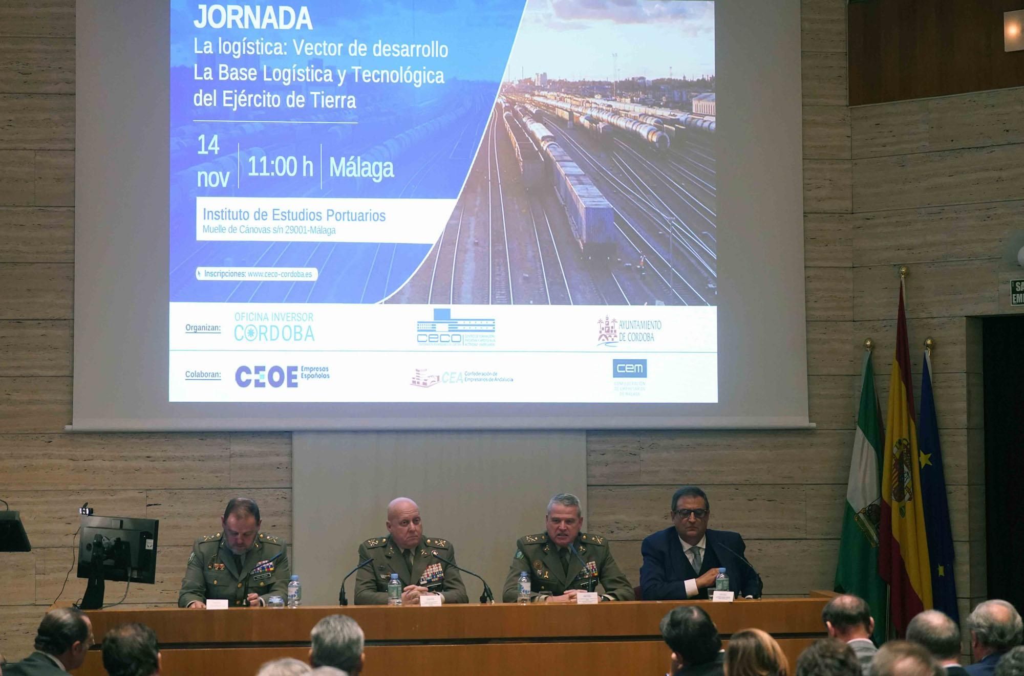 La jornada 'La logística: vector de desarrollo. La Base Logística y Tecnológica del Ejército de Tierra', en imágenes