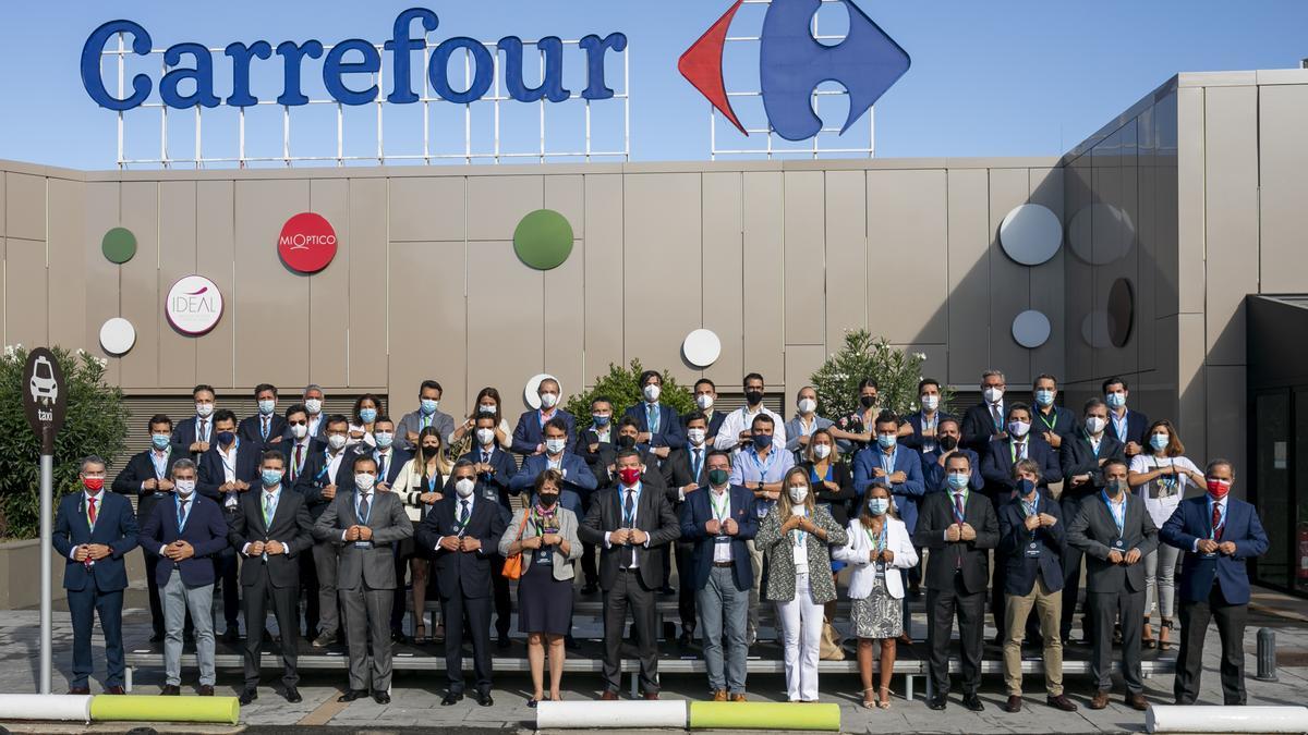 Firma del pacto de transición alimentaria Carrefour