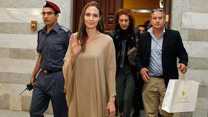 Angelina Jolie visita els refugiats sirians al Líban.