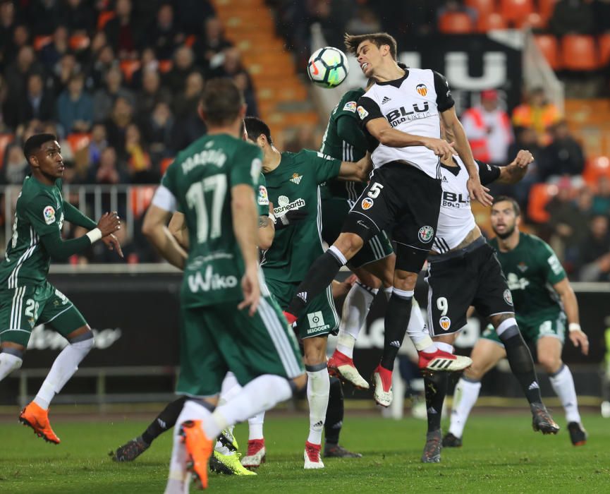 Valencia - Betis, en imágenes