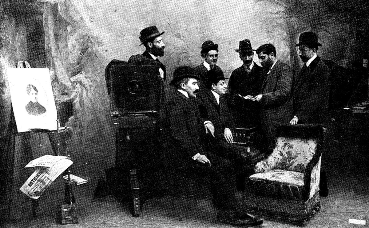 Gil amosa as primeiras probas de Vida Gallega. Vida gallega Nº 1  1909